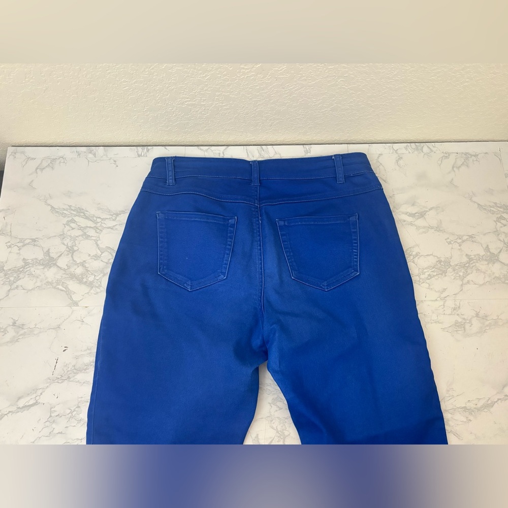 d. jeans Women’s Cotton Jeans Blue Sz 6P Petite Soft Denim Skinny Pockets - Picture 4 of 5